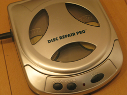 傷ついたCD、DVD、ゲームの修復に！desk repair pro（ディスクリ ペア プロ）