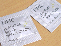 DHC白金（プラチナ）ナノコロイド化粧品をお試し♪